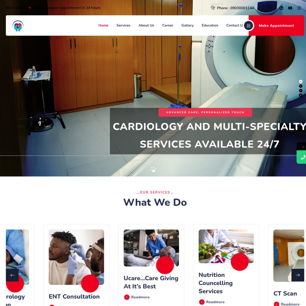 United Heart Ltd website screenshot